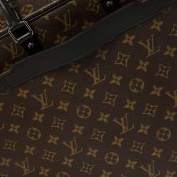 Pre Owned حقيبة عمل لوي فيتون فواياج بورت دوكومنتز كانفاس مونوغرامية GM