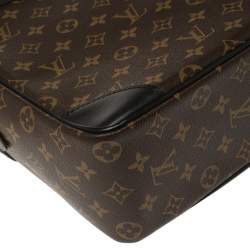 Pre Owned حقيبة عمل لوي فيتون فواياج بورت دوكومنتز كانفاس مونوغرامية GM