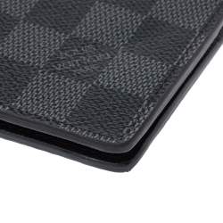 مملوكة مسبقًا Louis Vuitton Damier Graphite Canvas Slender Wallet