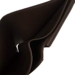 Pre Owned Louis Vuitton Damier Ebene Canvas Marco Wallet