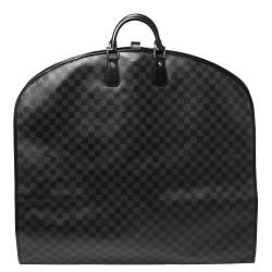 Pre Owned Louis Vuitton Damier Graphite Canvas Garment Cover Bag