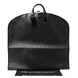 Pre Owned Louis Vuitton Damier Graphite Canvas Garment Cover Bag