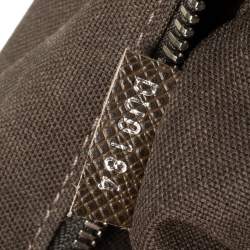 مملوكة مسبقًا Louis Vuitton Grizzli Taiga Leather Roman PM Bag 