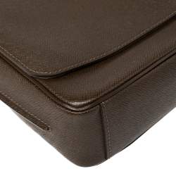 مملوكة مسبقًا Louis Vuitton Grizzli Taiga Leather Roman PM Bag 