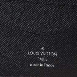 Pre Owned محفظة لوي فيتون كافاس دامييه غرافايت متعددة ثنائية الطي