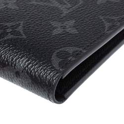 Pre Owned محفظة لوي فيتون كافاس دامييه غرافايت متعددة ثنائية الطي