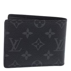 Pre Owned محفظة لوي فيتون كافاس دامييه غرافايت متعددة ثنائية الطي