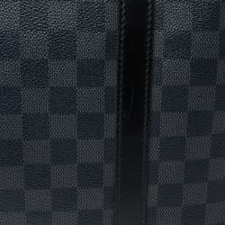 Pre Owned Louis Vuitton Damier Graphite Canvas Tadao Bag