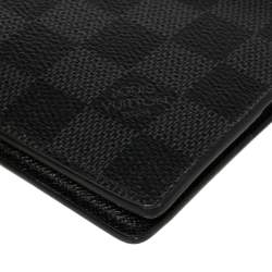 Pre Owned محفظة لوي فيتون كافاس دامييه غرافايت متعددة ثنائية الطي