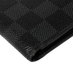 Pre Owned محفظة لوي فيتون كافاس دامييه غرافايت متعددة ثنائية الطي