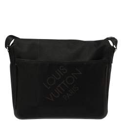 Pre Owned Louis Vuitton Black Damier Geant Canvas Messenger Bag
