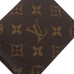 Pre Owned Louis Vuitton Monogram Canvas Bifold Wallet
