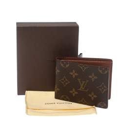 Pre Owned Louis Vuitton Monogram Canvas Bifold Wallet