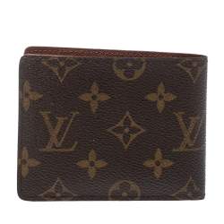 Pre Owned Louis Vuitton Monogram Canvas Bifold Wallet