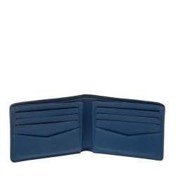 Leather wallet Louis Vuitton Blue in Leather - 25273401