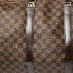 Louis Vuitton Damier Ebene Canvas Keepall Bandouliere 55