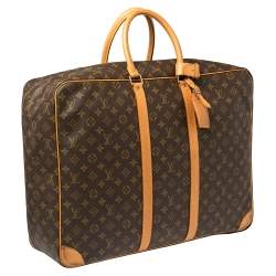 Pre Owned Louis Vuitton Monogram Canvas Sirius 55 Suitcase