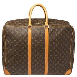 Pre Owned Louis Vuitton Monogram Canvas Sirius 55 Suitcase