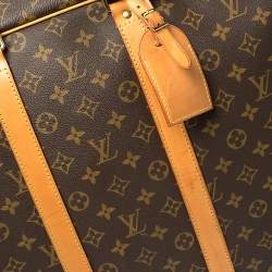 Pre Owned Louis Vuitton Monogram Canvas Sirius 55 Suitcase