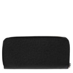 Louis Vuitton Black Taiga Leather Zippy Stripe Vertical Wallet