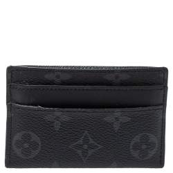 Louis Vuitton Monogram Eclipse Double Card Holder