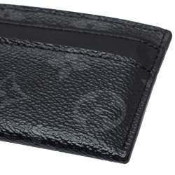 Louis Vuitton Monogram Eclipse Double Card Holder