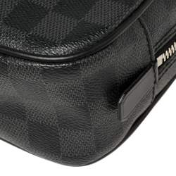 Louis Vuitton Damier Graphite Canvas LV League Toilet Pouch GM