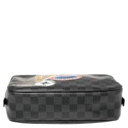 Louis Vuitton Damier Graphite Canvas LV League Toilet Pouch GM