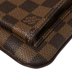 Pre Owned Louis Vuitton Damier Ebene Canvas Melville Bag