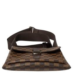 Pre Owned Louis Vuitton Damier Ebene Canvas Melville Bag