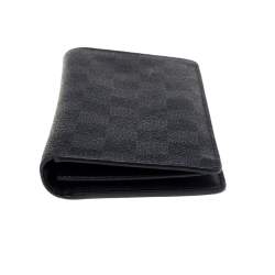 Pre Owned محفظة لوى فيتون برازا كانفاس غرافيتى دامييه 