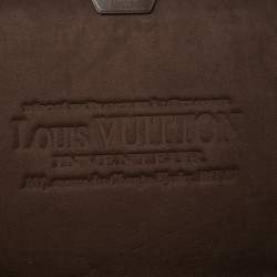 Pre Owned Louis Vuitton Damier Ebene Canvas Horizon Laptop Sleeve