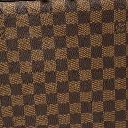 Pre Owned Louis Vuitton Damier Ebene Canvas Horizon Laptop Sleeve