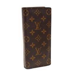 Pre Owned محفظة لوى فيتون برازا كانفاس مونوغرامية 