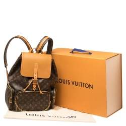 Louis Vuitton Monogram Canvas Trio Backpack