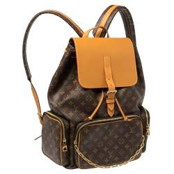 Louis Vuitton Monogram Canvas Trio Backpack