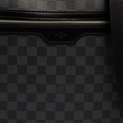Pre Owned Louis Vuitton Damier Graphite Canvas Steeve Briefcase Bag