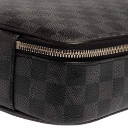 Pre Owned Louis Vuitton Damier Graphite Canvas Steeve Briefcase Bag