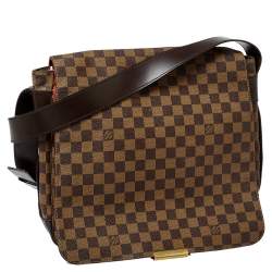 Pre Owned Louis Vuitton Damier Ebene Canvas Bastille Messenger Bag