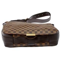 Pre Owned Louis Vuitton Damier Ebene Canvas Bastille Messenger Bag