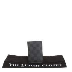 مملوكة مسبقًا Louis Vuitton Damier Graphite Canvas Pocket Organizer
