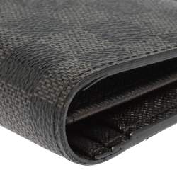 Pre Owned محفظة لوي فيتون برازا كانفاس دامييه غرافيت