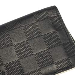 Pre Owned Louis Vuitton Navy Damier Infini Leather Pocket Organiser