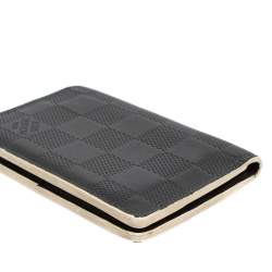 Pre Owned Louis Vuitton Navy Damier Infini Leather Pocket Organiser