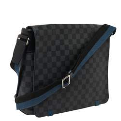 Pre Owned Louis Vuitton Damier Graphite Canvas District MM Bag