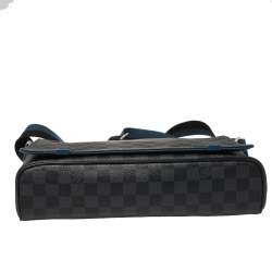 Pre Owned Louis Vuitton Damier Graphite Canvas District MM Bag