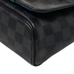 Pre Owned Louis Vuitton Damier Graphite Canvas District MM Bag