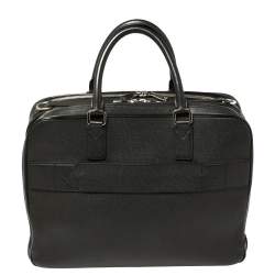 مملوكة مسبقًا حقيبة عمل لوي فيتون نيو إيغور جلد تياغا أسود