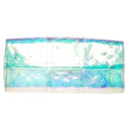 Pre Owned Louis Vuitton Monogram Prism Keepall Bandouliere 50 Bag