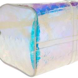 Pre Owned Louis Vuitton Monogram Prism Keepall Bandouliere 50 Bag